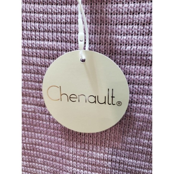 CHENAULT Sweater Rose Pink Chenille Raglan Sleeves Womens 3X Causal Pullover - Picture 8 of 13